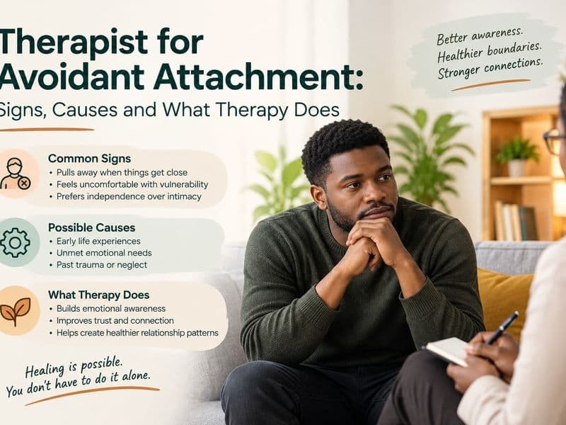 Therapist for Avoidant Attachment: Signs, Causes and What Therapy Does