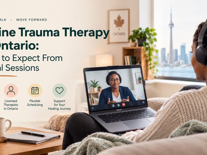 Online Trauma Therapy in Ontario: What to Expect From Virtual Sessions